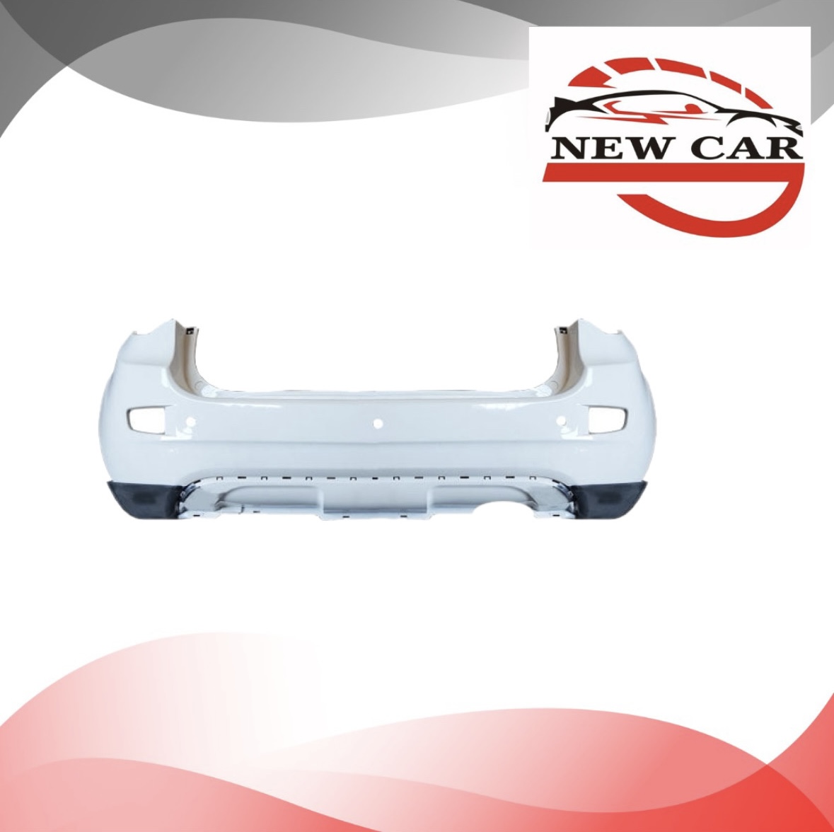 سپر عقب چانگان cs35 سفید     