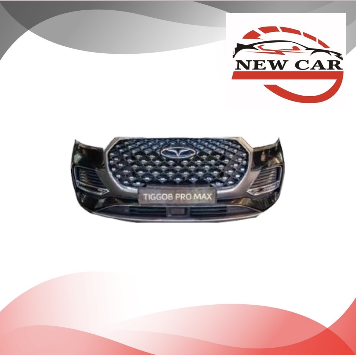 سپر جلو بالایی تیگو 8 پرومکس مشکی    
