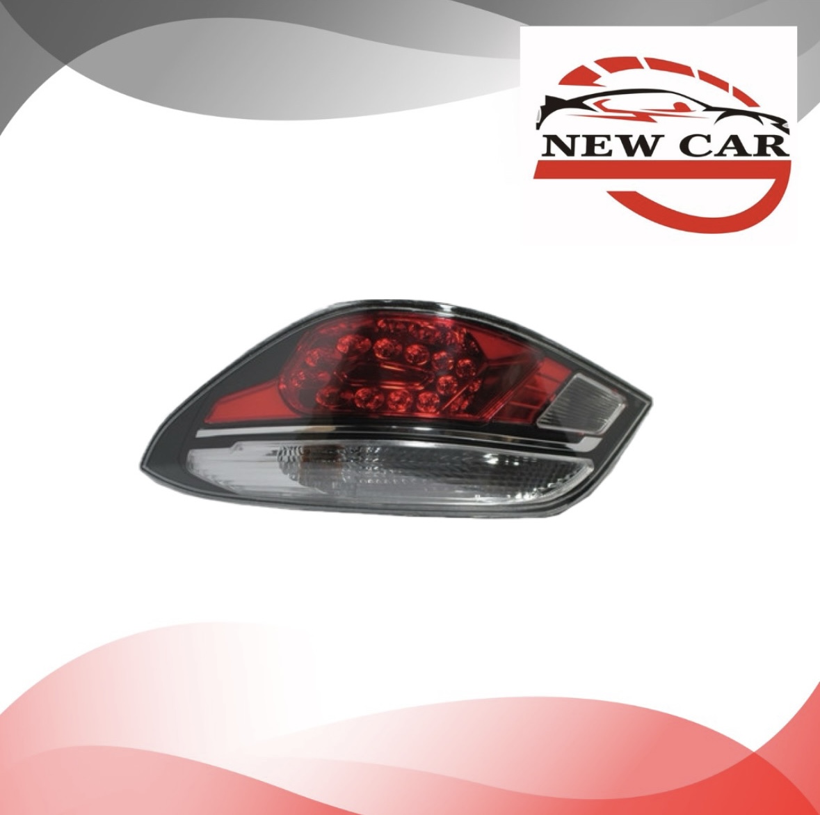 خطر عقب راست روی صندوق ام جی MG6